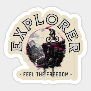 Explorer, Feel the Freedom Sticker